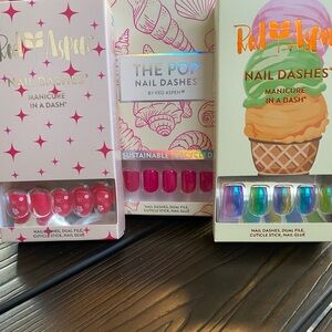Nail Dashes, 3 sets. Brand new in boxes.